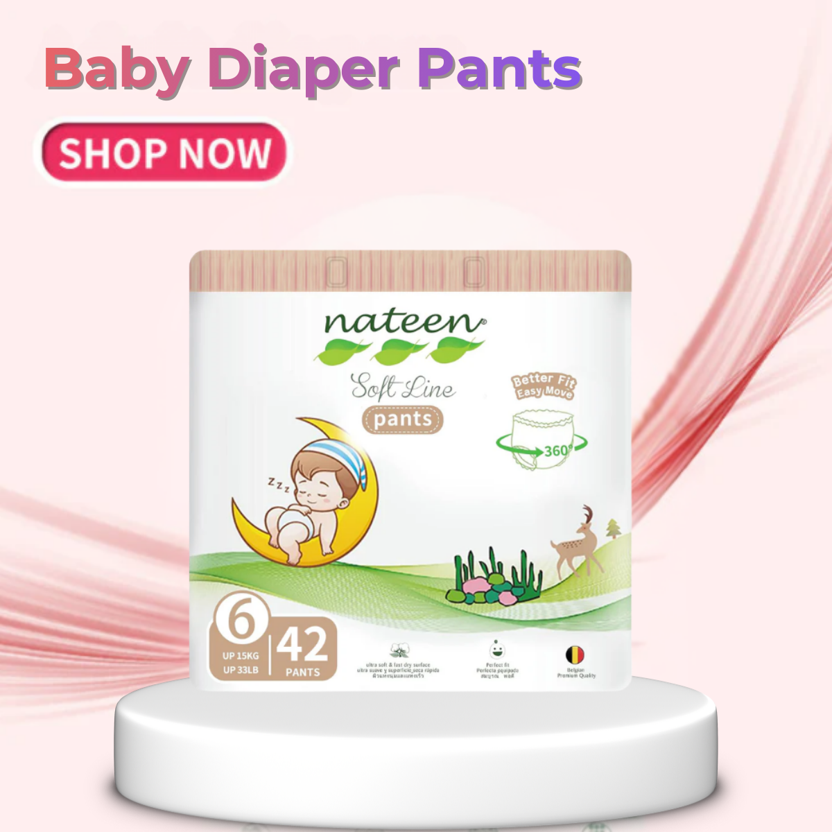 Baby Diaper Pants