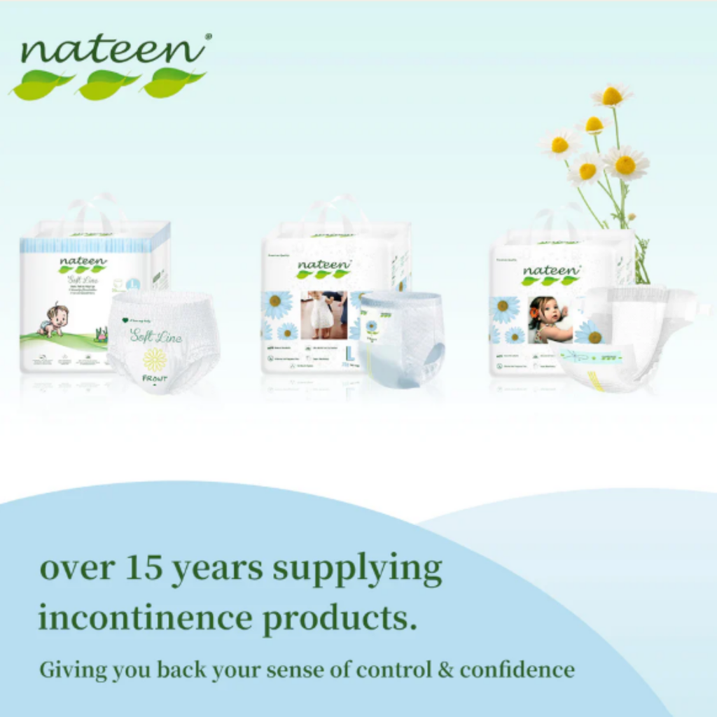 Nateen Premium Tape Diapers for Newborns (2–5 kg) – Superior Comfort & Leak Protection
